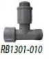 Preview: PVC-T-Stück - Typenreihe RB1300 - 1“ IG x 1“ AG, 1 Ausgang: 1“ AG - Typ RB1301010